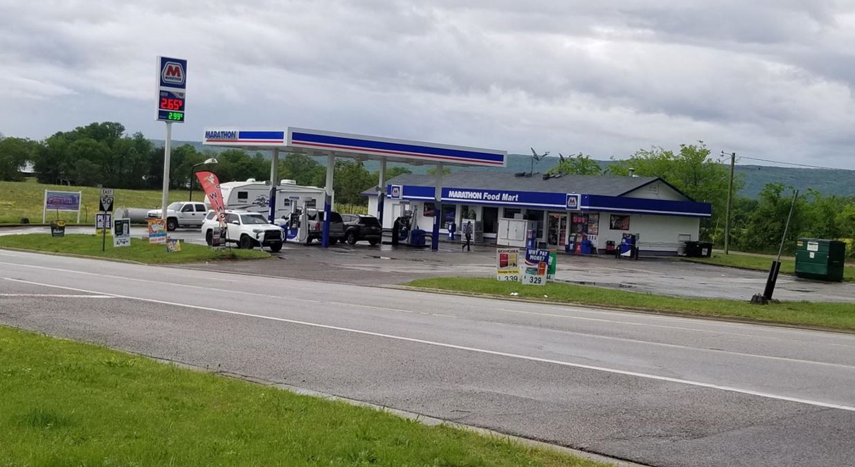 Tennessee Gas Station with Property between Nashville and Chattanooga